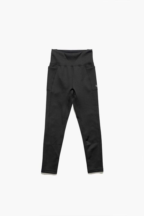 REGULAR-FIT COMFORT LEGGINGS / レギュラーフィット コンフォートレギンス (ブラック) / レディース