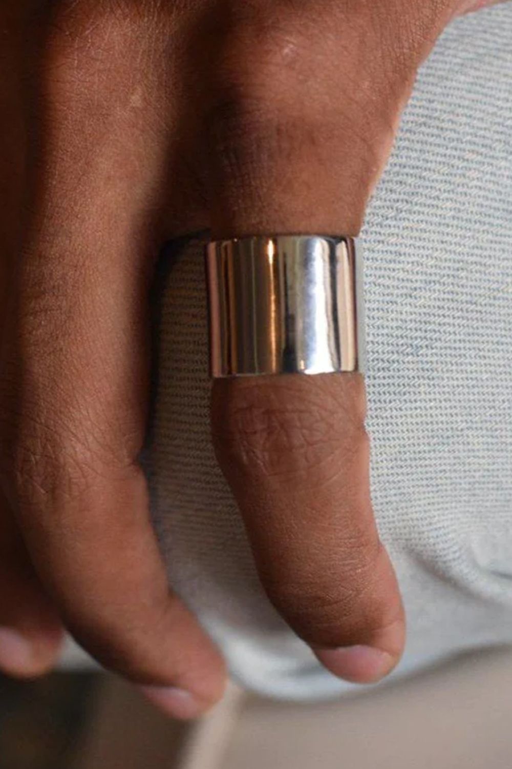 THICK SILVER RING / シック シルバー リング STERLING SILVER 925 (シルバー)