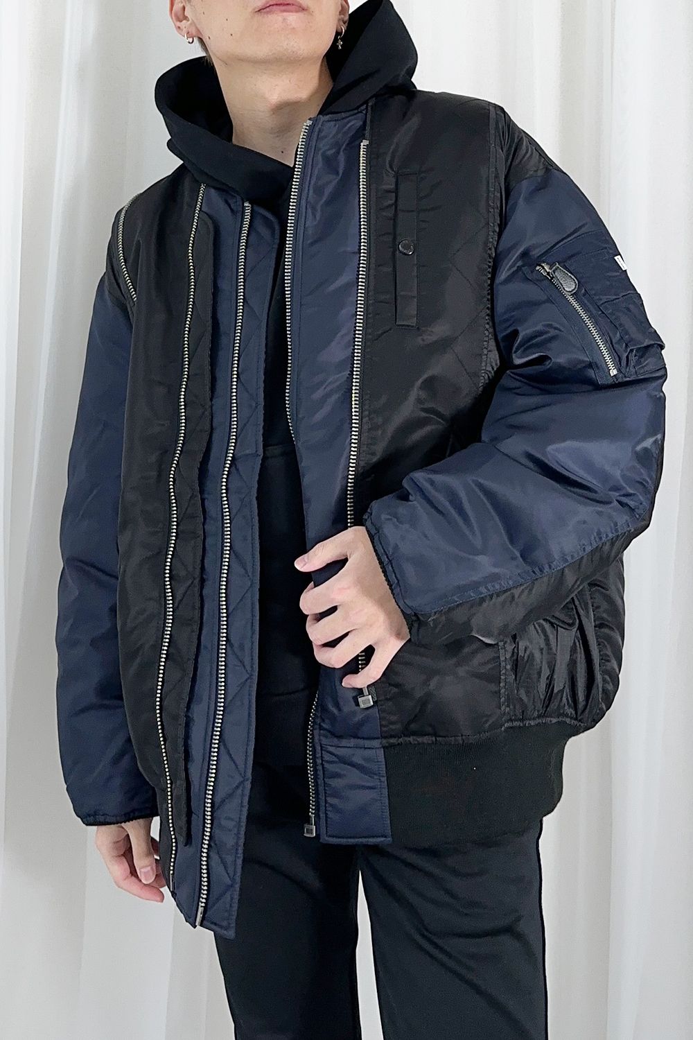 クリアランスショップ TMT L2B TYPE FLIGHT JACKET MA1 サイズM - メンズ