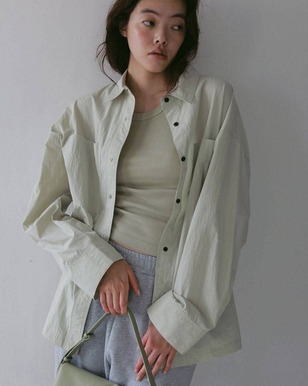 ワークオーバーシャツ (ミント) Work Over Shirts (Mint) / 27SS
