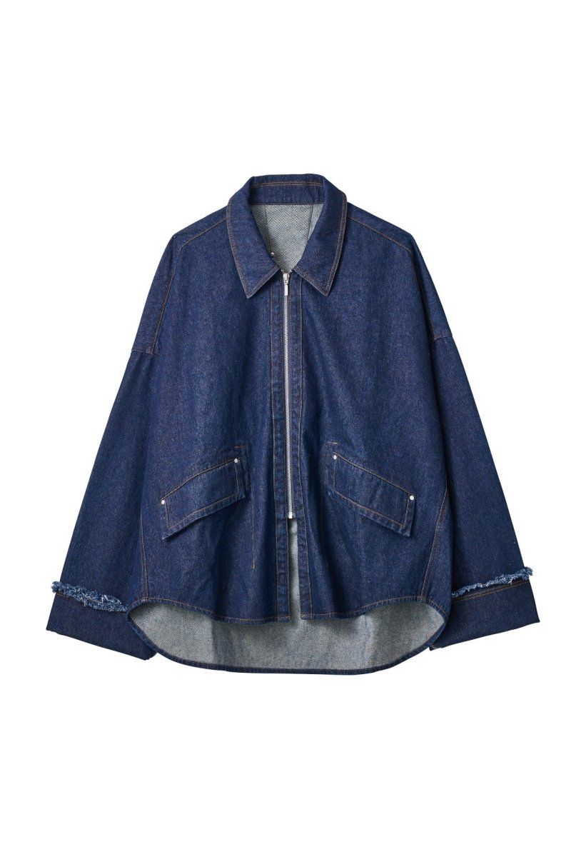 denim over shirt jacket(unisex) / デニムオーバーシャツジャケット (インディゴ) / 25AW
