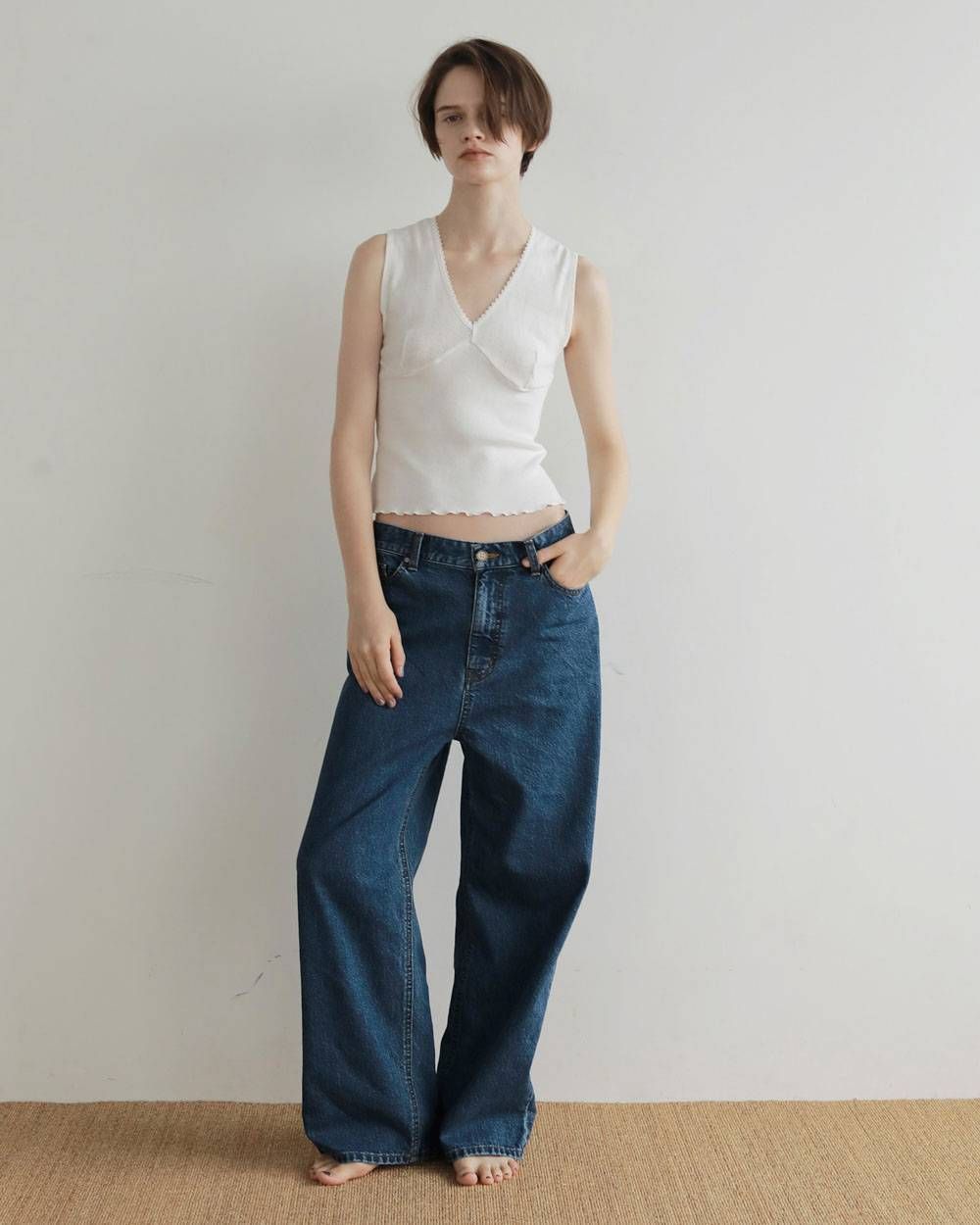 ヴィンテージ ルーズデニム (ブルー) Vintage Loose Denim (Blue) / 27SS