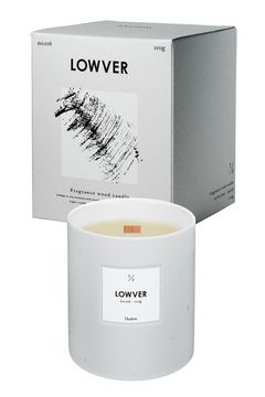 フレグランスウッドキャンドル - LOWVER(ローヴァー) -