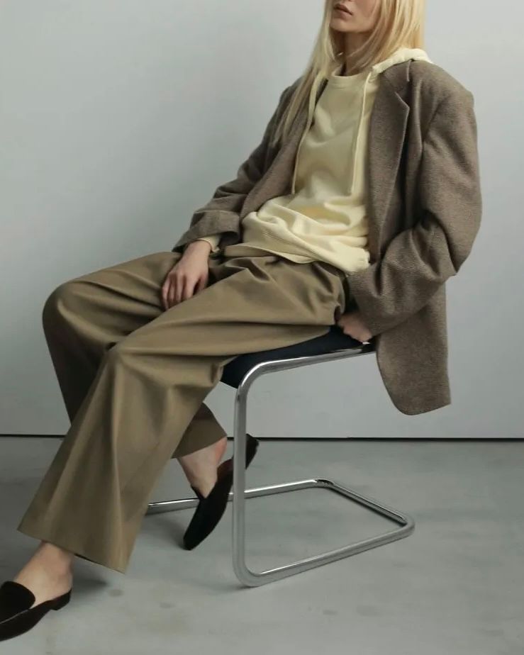 【25AW】Herringbone Wool Jacket / ヘリンボーン ウールジャケット (ベージュ)