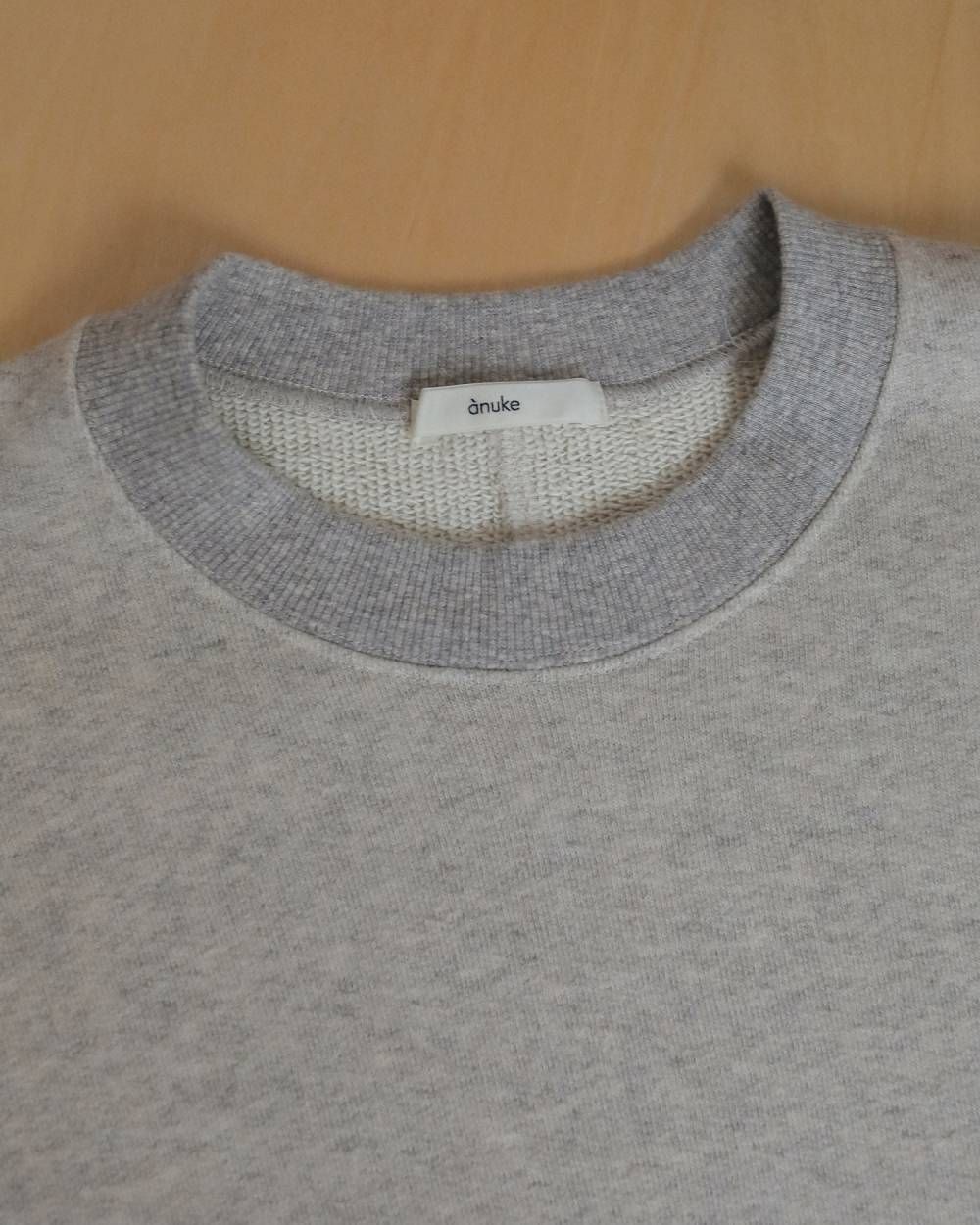 ソフトスウェットトップス (グレー) Soft Sweat Tops (Gray) / 26AW 【6月29日まで期間限定予約】