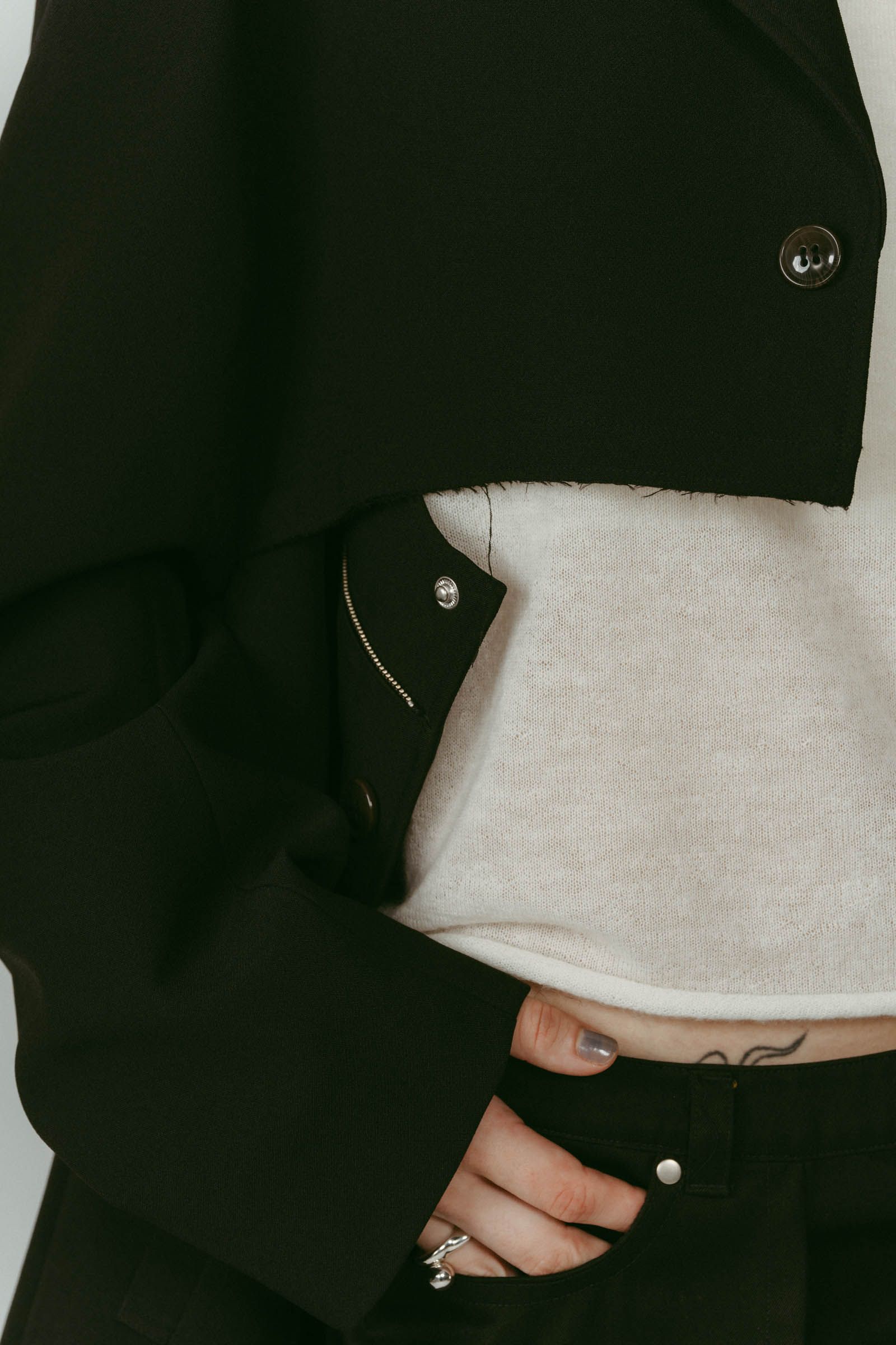 custom dad jacket / カスタムダッドジャケット (ブラック) / 25AW