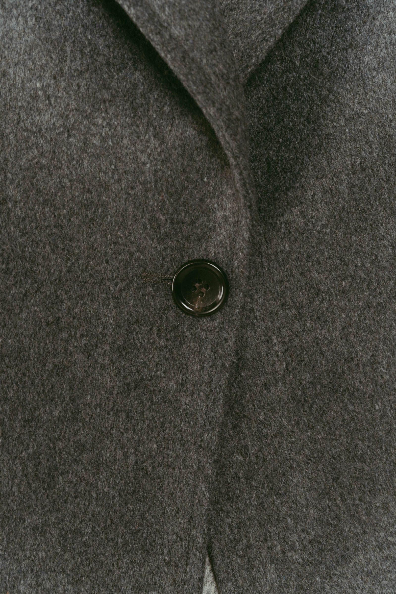 muffler overlay jacket(unisex) / マフラー オーバージャケット (グレー) / 25AW