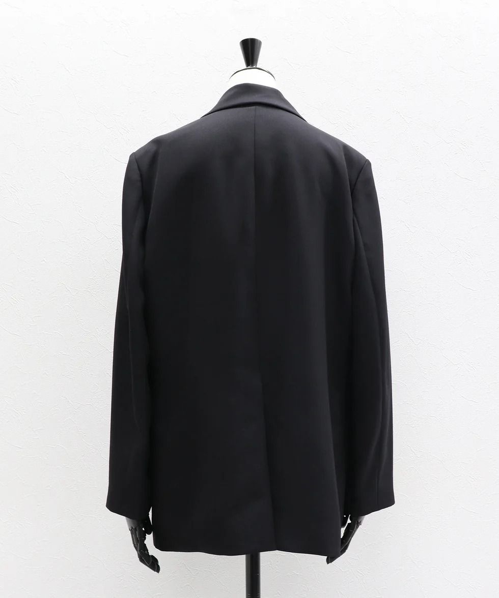 2WAY肩掛けテーラードジャケット (ブラック) Tailored Jacket (Black) / 26AW