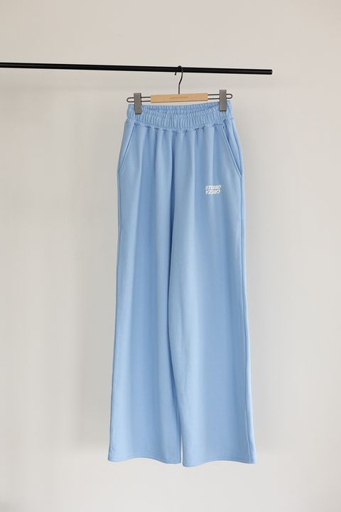 STUDIO CAVEZA Print Sweat Pants (Sky blue) / スタジオカベサ プリントスウェットパンツ (スカイブルー) / 26SS