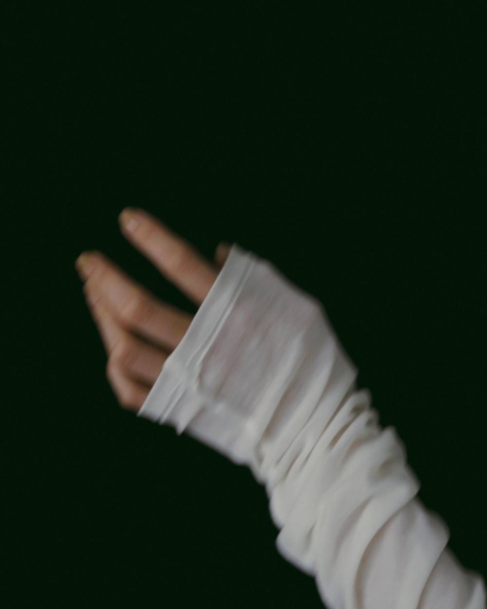 Sheer Long T-Shirts (Ivory) / シアーロングスリーブ Tシャツ (アイボリー) / 26SS