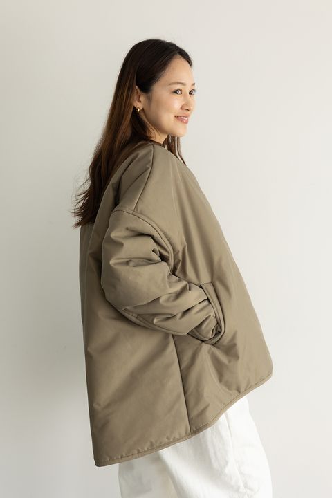 【25AW】Window Cuff Tent Blouson / ウィンドウカフステントブルゾン (カーキ)