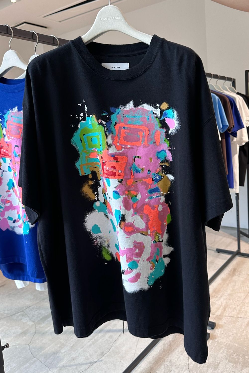 FACETASM - SPRAYPAINT BIG TEE / スプレーペイントビッグTシャツ