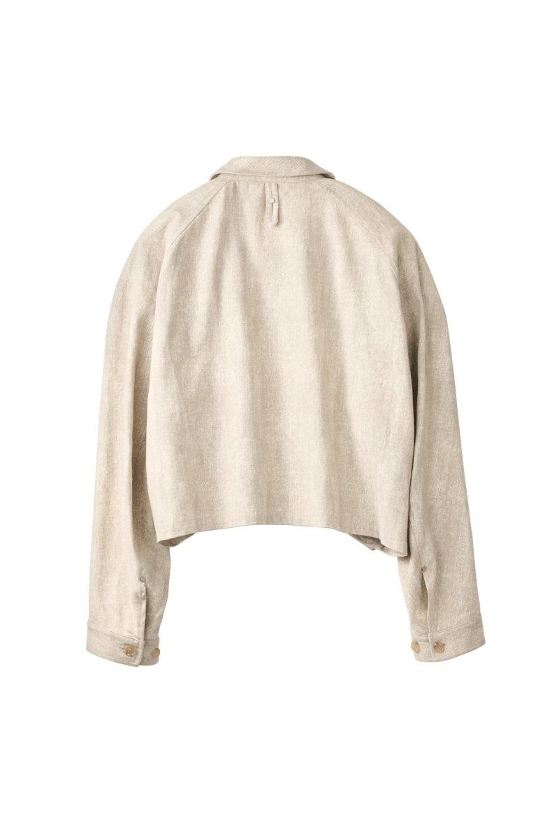 rounded pocket jacket(unisex) (Greige) / ラウンドポケットジャケット (グレージュ) / 26SS