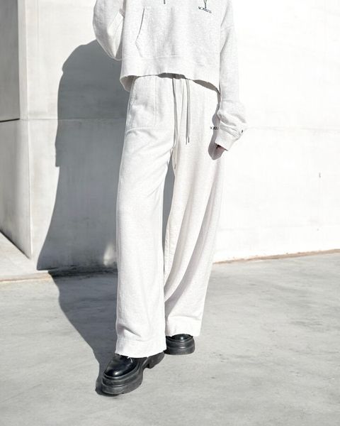 【残り1点】NOUNLESS LOOSE SWEAT PANTS (GRAY) / ルーズスウェットパンツ グレー