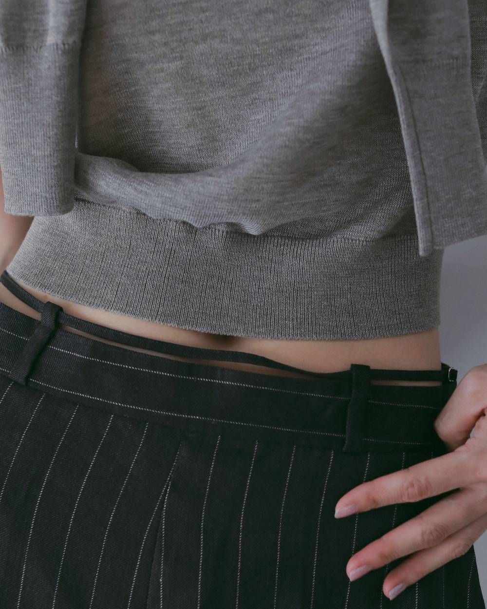 ハイゲージ シアータンクトップ (グレージュ) Highgauge Sheer Tanktop (Graige) / 26SS