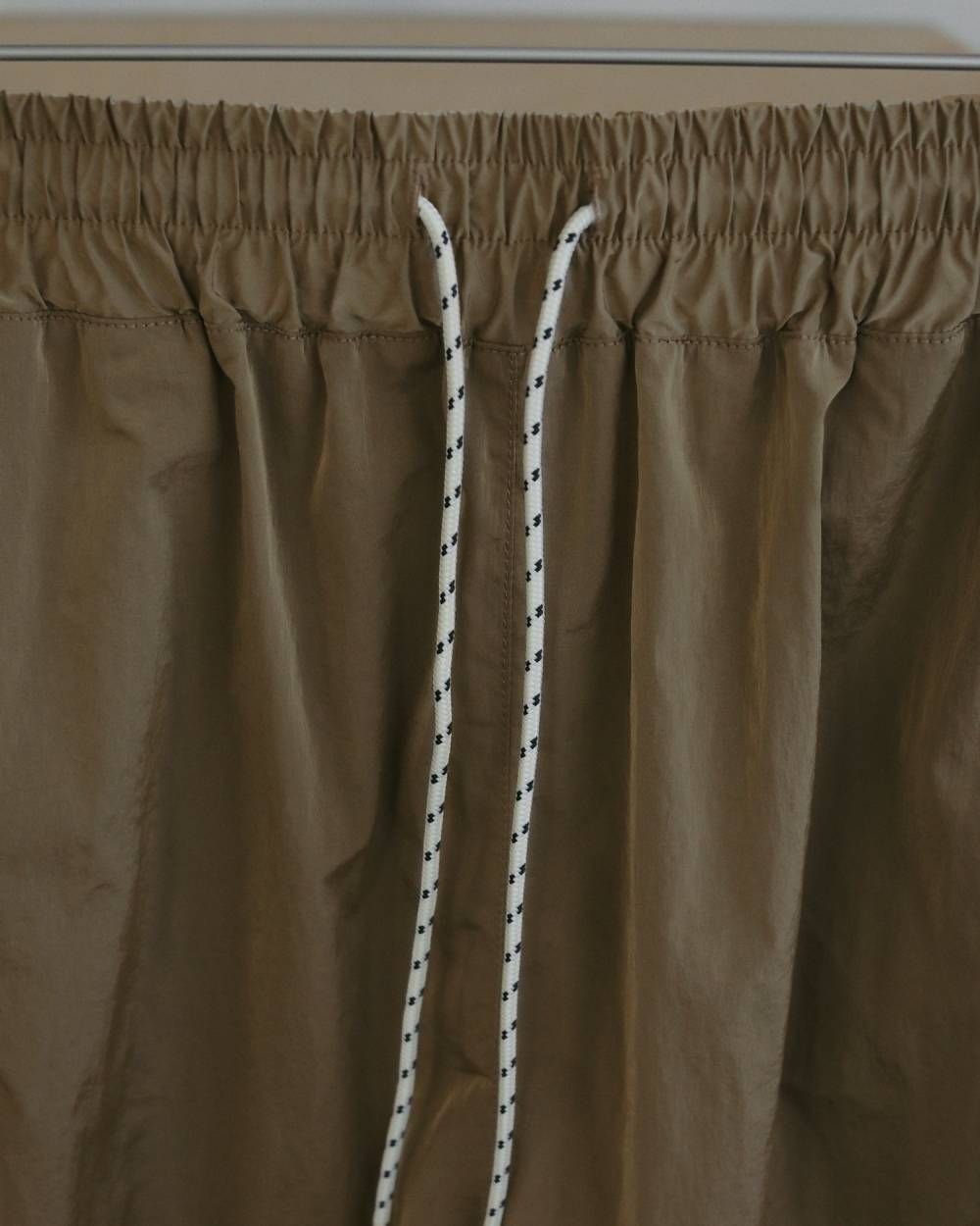 ナイロンハーフパンツ (ベージュ) Nylon Half Pants (Beige) / 27SS