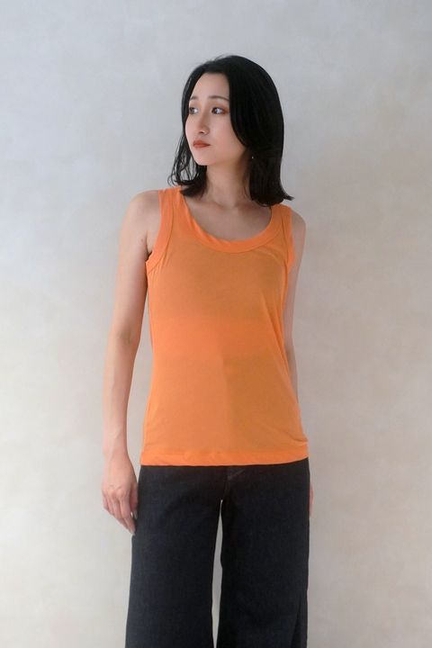 SHEF TANK TOP / ベーシックタンクトップ (オレンジ)