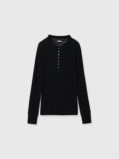 【25AW】ROLAND POLO / ローランドポロシャツ (ブラック)