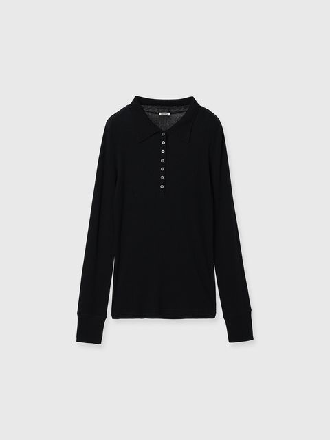 【25AW】ROLAND POLO / ローランドポロシャツ (ブラック)