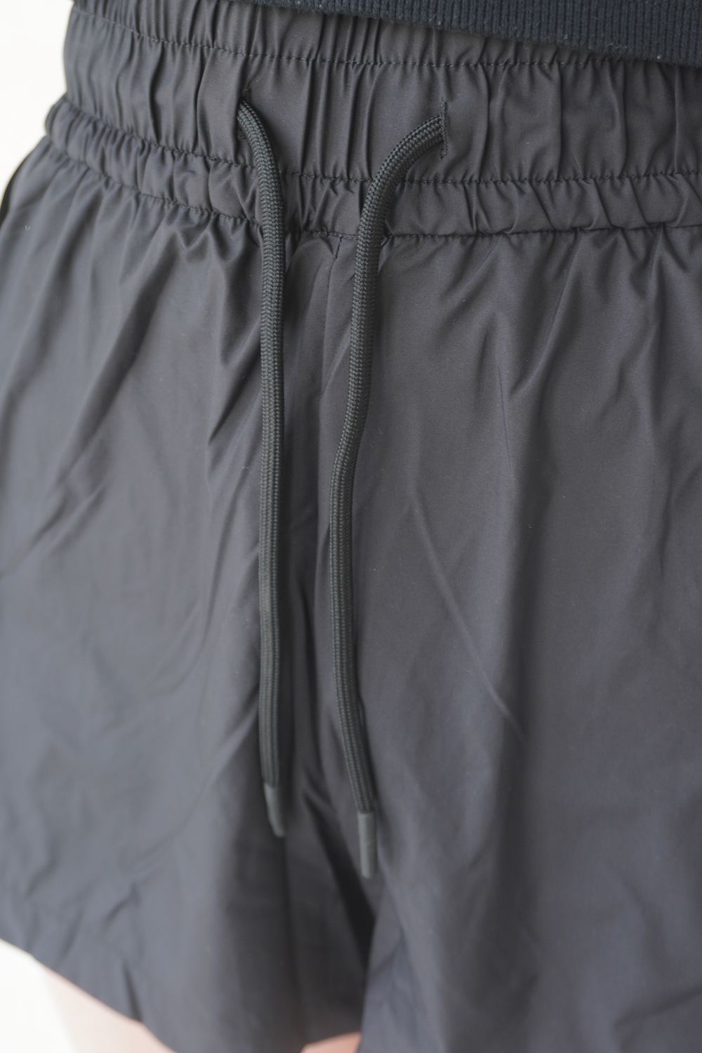 LAYARED ACTIVE SHORTS / レイヤード アクティブショーツ (ブラック) / レディース