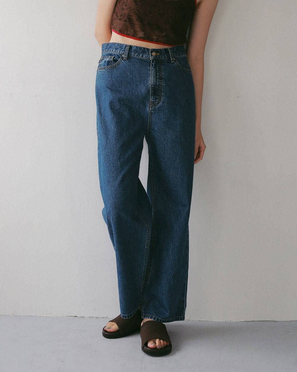 ヴィンテージ ルーズデニム (ブルー) Vintage Loose Denim (Blue) / 27SS