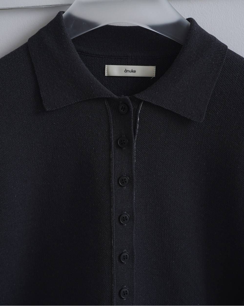 Linking Knit Shirts / リンキングニットシャツ (C/gray) / 26SS