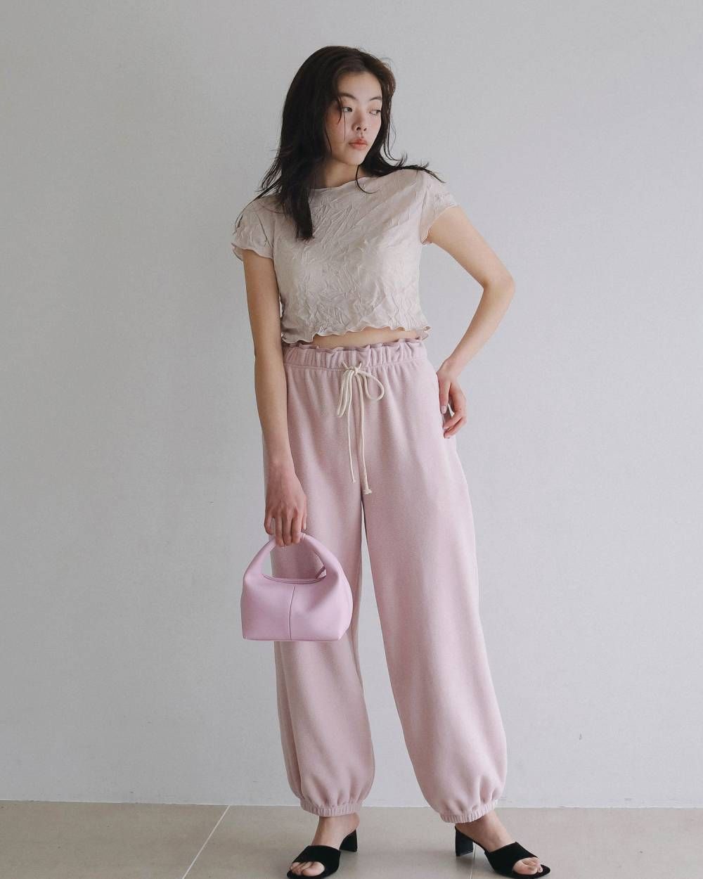 フリース ラフパンツ (ピンク) Fleece Rough Pants (Pink) /  26AW