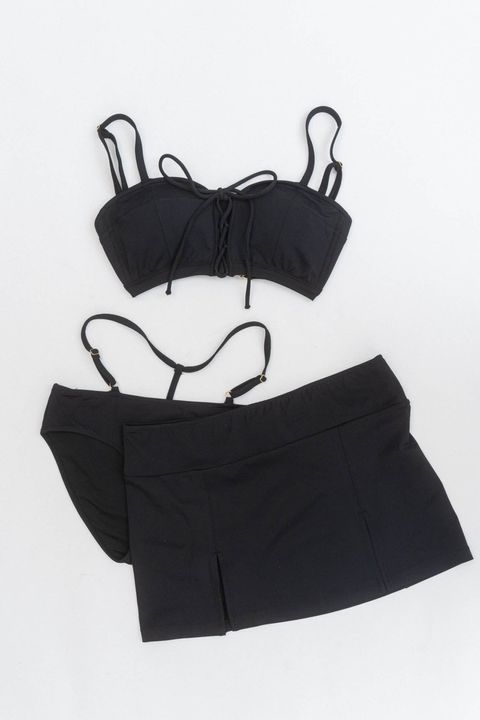 最終値下げdimmoire十字の誓いスイムウェア 織り 水着Black White M 