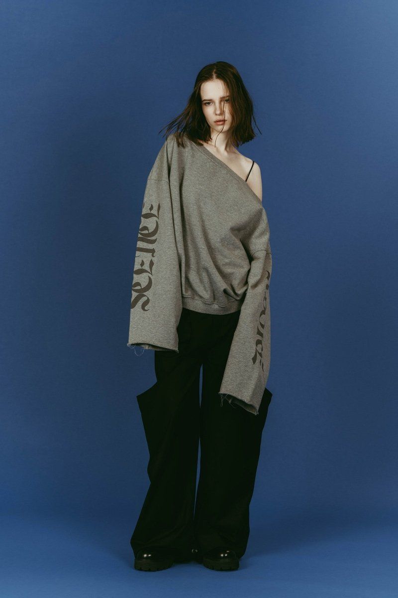 high-boot detail pants(unisex) / ハイブート ディテール パンツ (Black) / 26SS