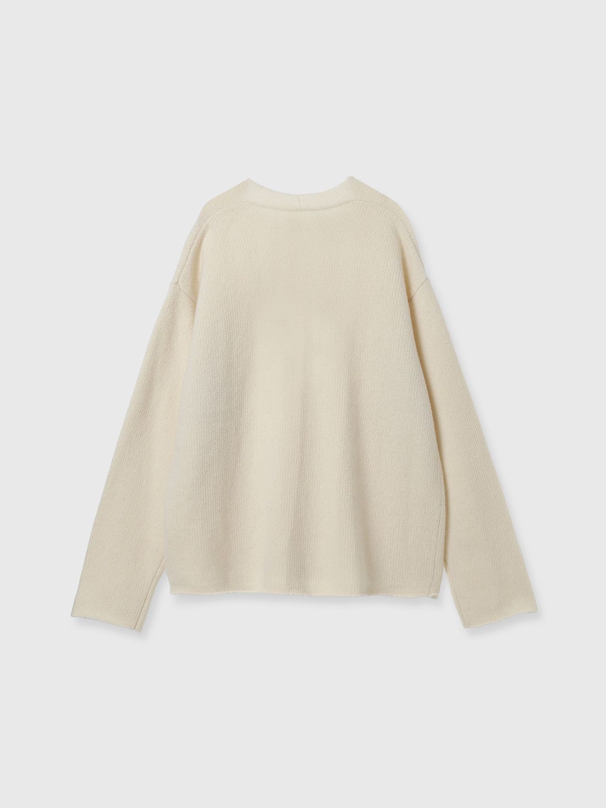 【25AW】HAMILTON V NECK KNIT / ハミルトン Vネックニット (アイボリー)