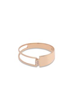 TROLLEY RING / トロリー リング K10/K18 (ピンクゴールド)