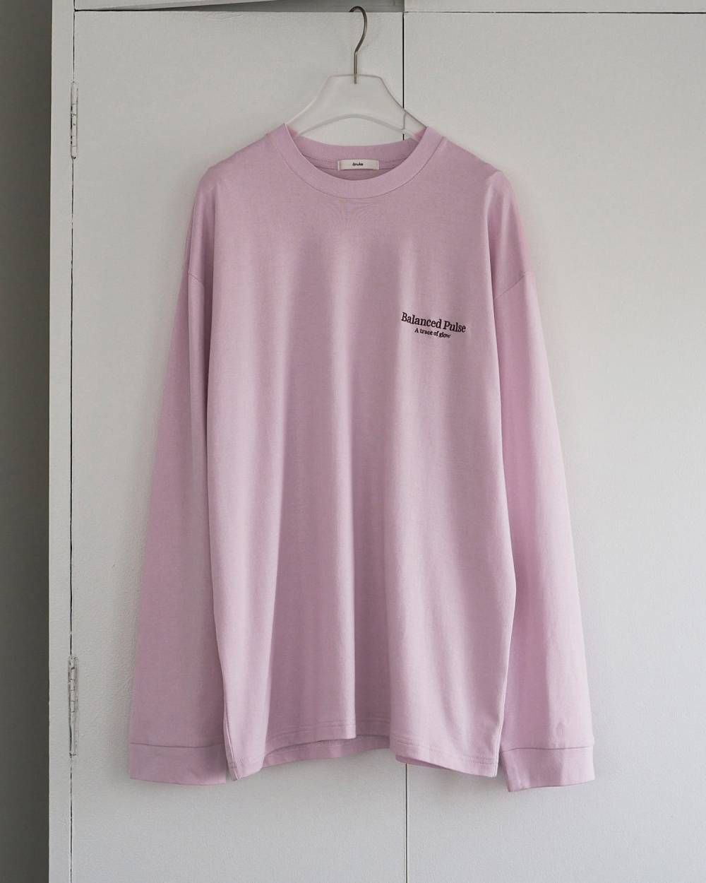 Logo Long T-Shirts / ロゴ ロングスリーブTシャツ (Pink) / 26SS