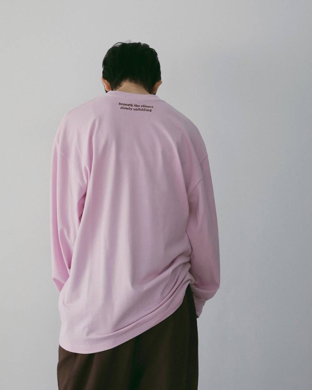 Logo Long T-Shirts / ロゴ ロングスリーブTシャツ (Pink) / 26SS
