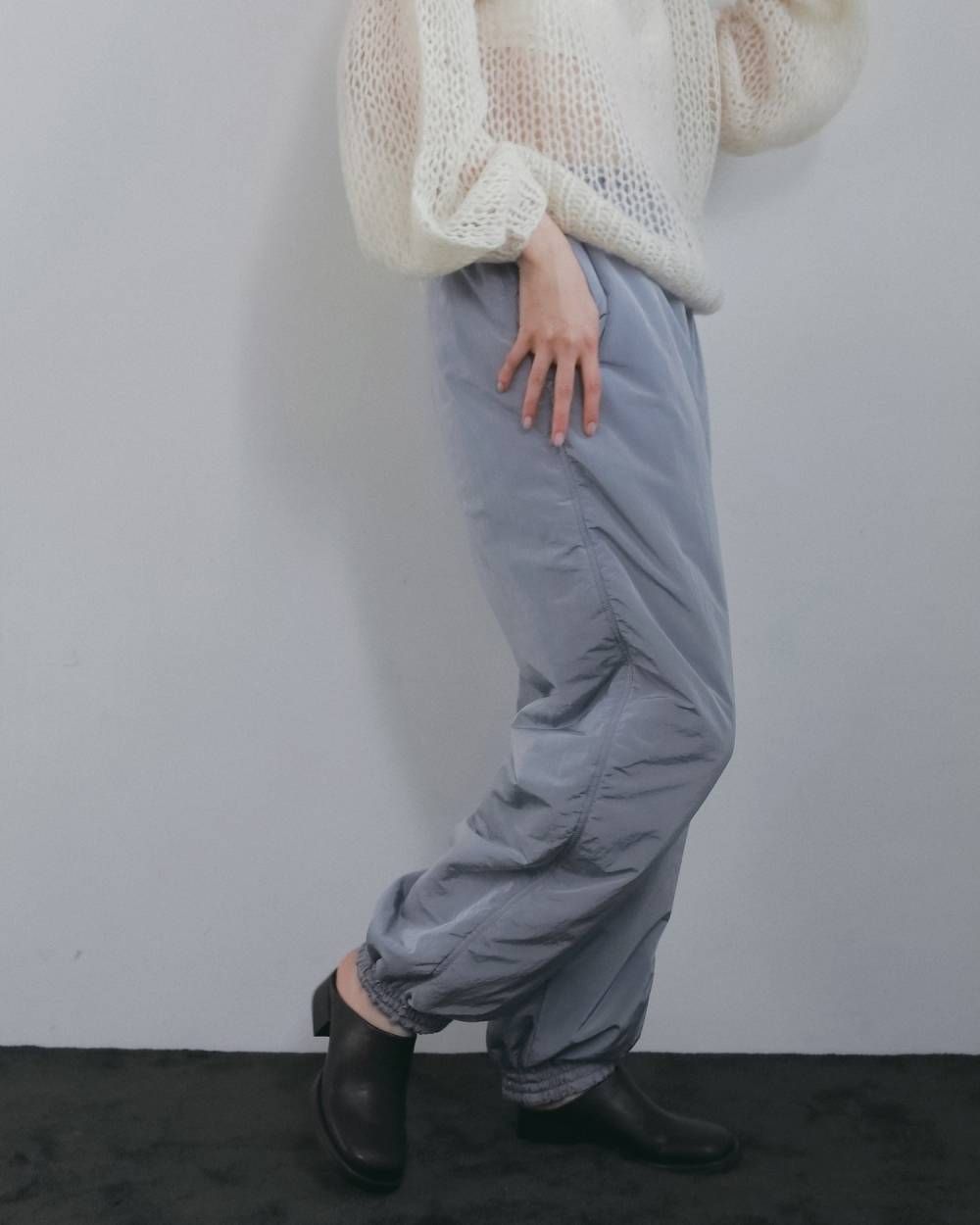 リバーシブル パッディングパンツ (アイスブルー) Reversible Padding Pants (Iceblue) / 26AW 【6月29日まで期間限定予約】