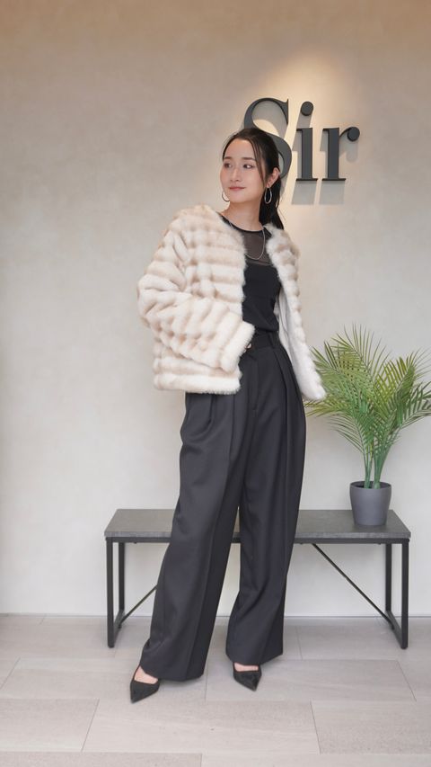 THINK FUR / CREDONA  25秋冬コーディネート