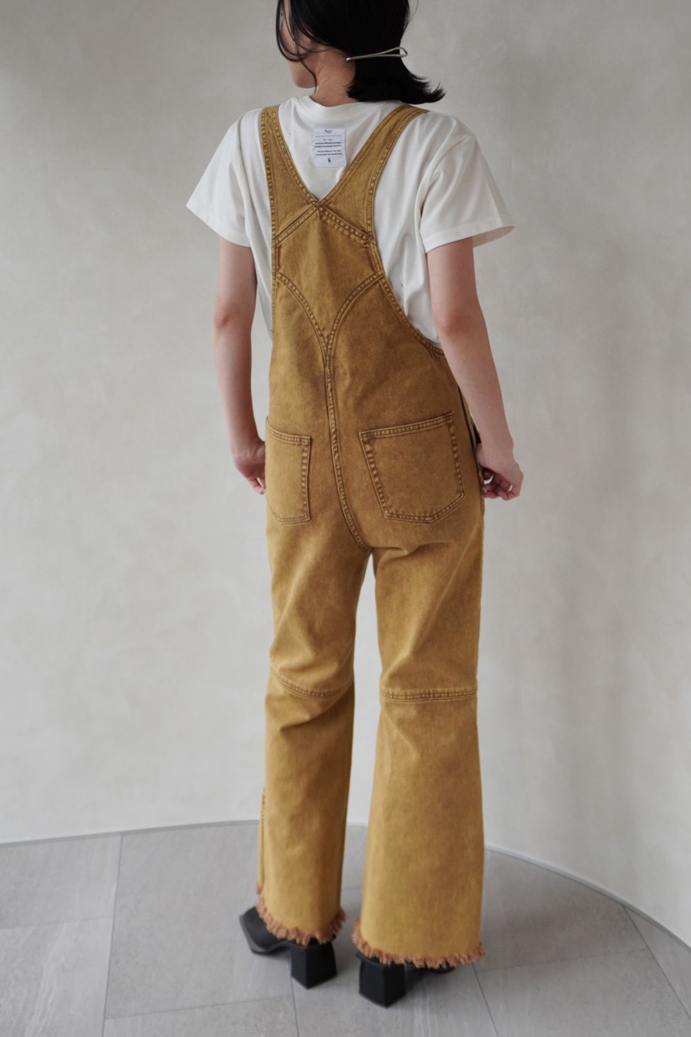 VINTAGE LIKE DENIM OVERALL / ヴィンテージライクデニムオーバーオール (コーク)