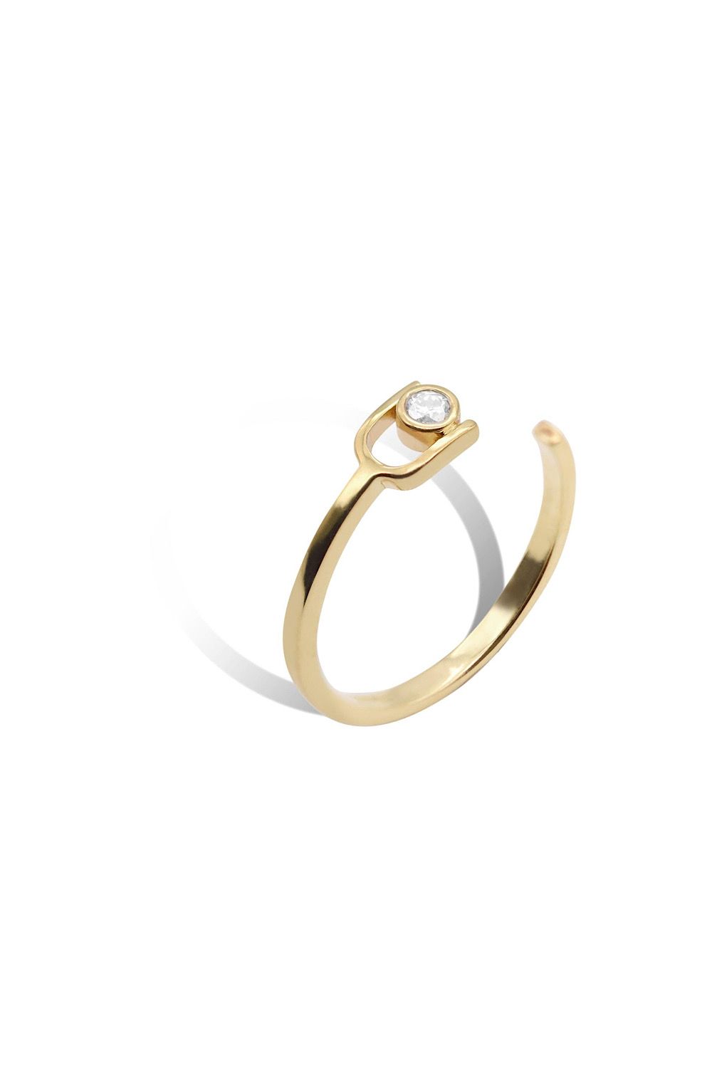 gypphy⭐︎ハーフエタニティリング Half eternity ring 0.5ct