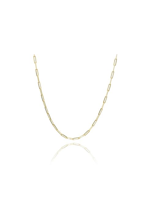 【即納】CHAIN NECKLACE / チェーンネックレス STERLING SILVER 925 (ゴールドベルメイユ)