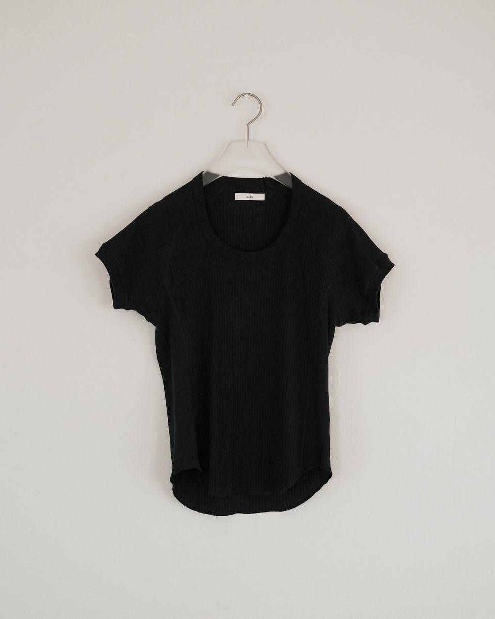 ヴィンテージリブトップス (ブラック) Vintage Rib Tops (Black) / 26SS