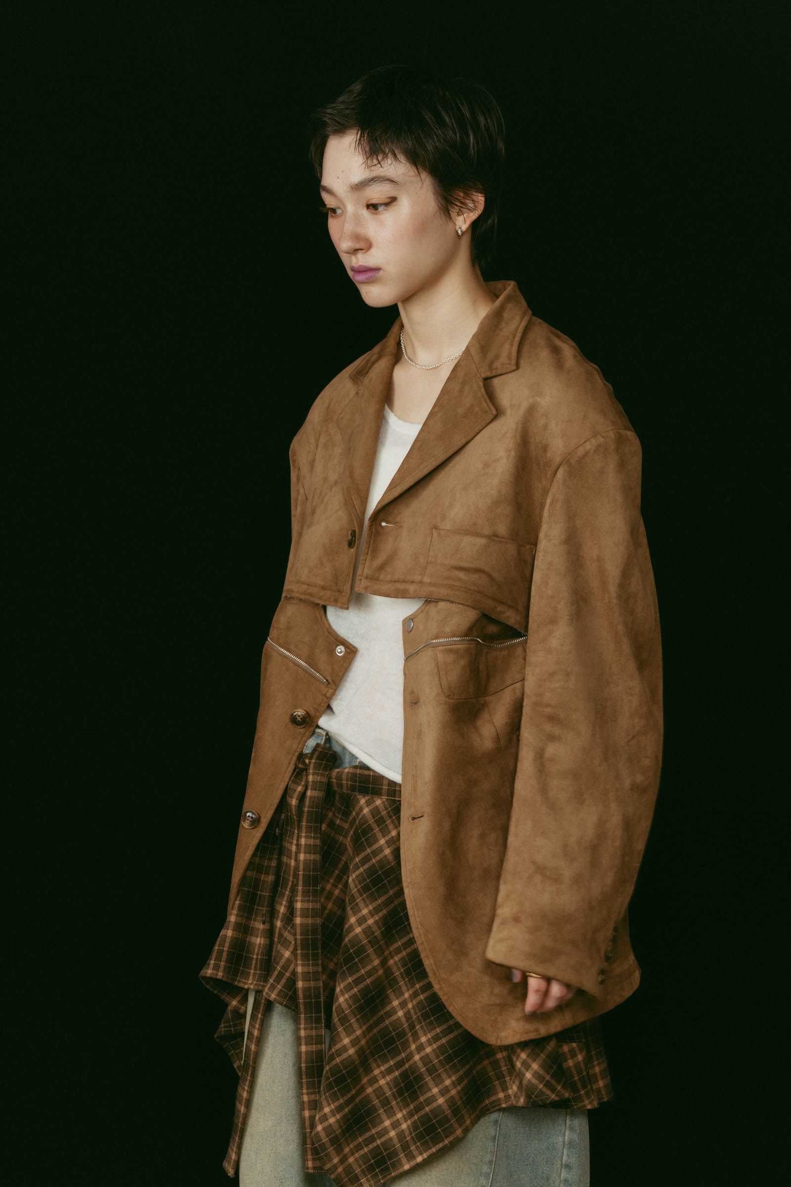 custom dad jacket / カスタムダッドジャケット (キャメル) / 25AW