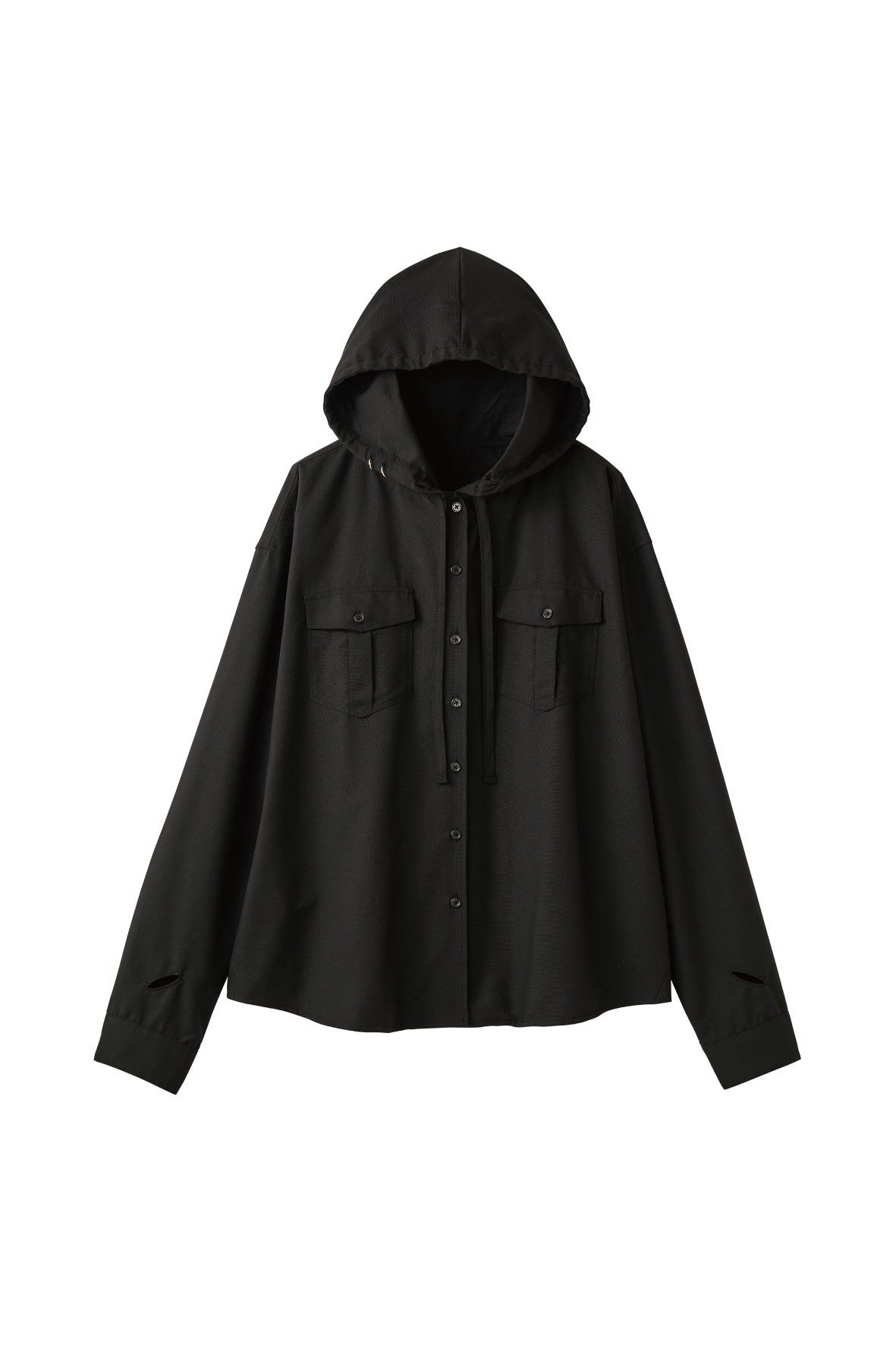 UVプロテクション フーディ (ブラック) UV protection hoodie(unisex) (Black) /  26SS