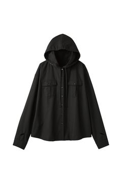 UVプロテクション フーディ (ブラック) UV protection hoodie(unisex) (Black) /  26SS