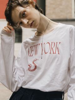 パーマネント ロングスリーブ Tシャツ (NEW YORK SNAKE) PARMANENT L/S TEE /  26AW
