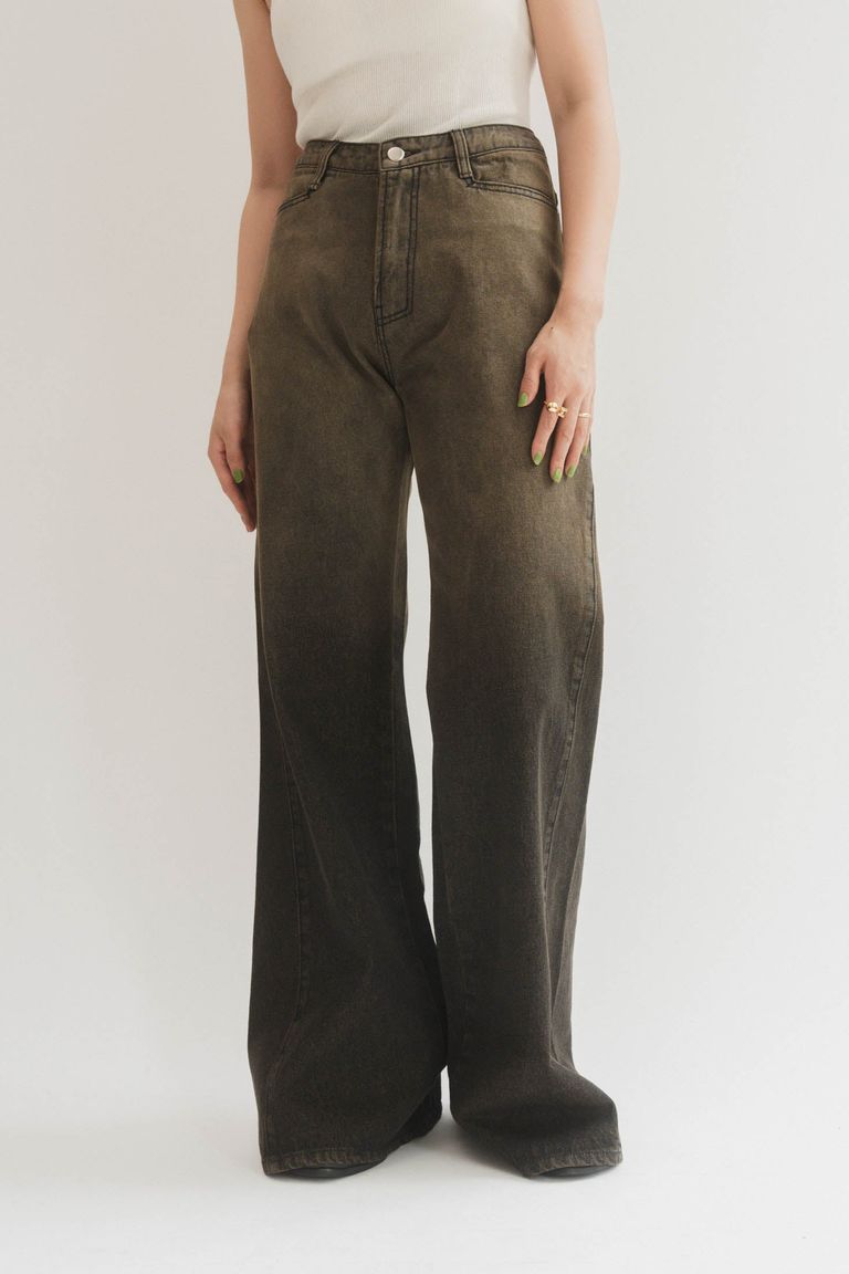 Knuth Marf - denim baggy pants / デニムバギーパンツ (ヴィンテージ 