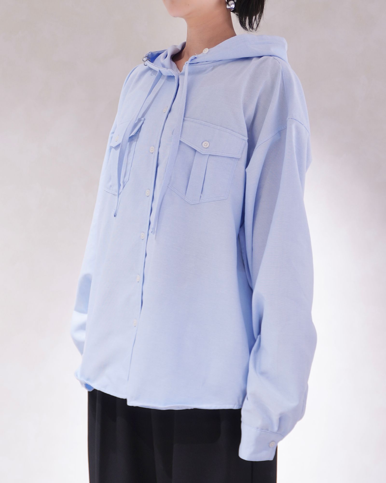 UVプロテクション フーディ (ブルー) UV protection hoodie(unisex) (Blue) /  26SS