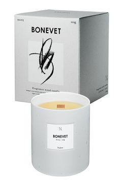 フレグランスウッドキャンドル - BONEVET(ボネベット) -