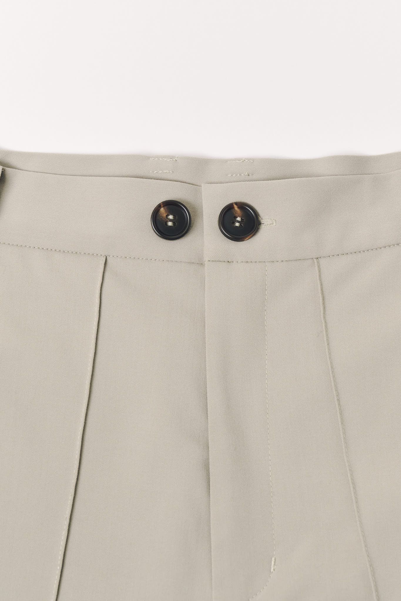 ダブルヘムトラウザー (サンドベージュ) double hem trousers(unisex) (Sand Beige) / 26AW