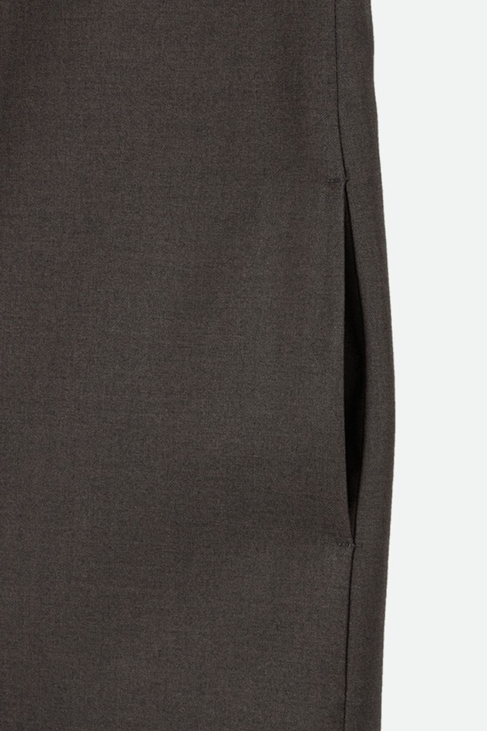 MINIMAL JACKET PUFF DRESS (CHARCOAL GRAY) / ミニマルジャケットパフドレス チャコールグレー