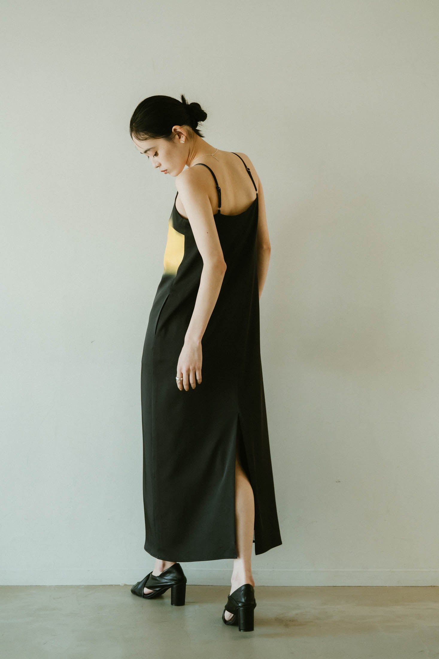 Knuth Marf - 【予約】flower print satin dress / フラワー
