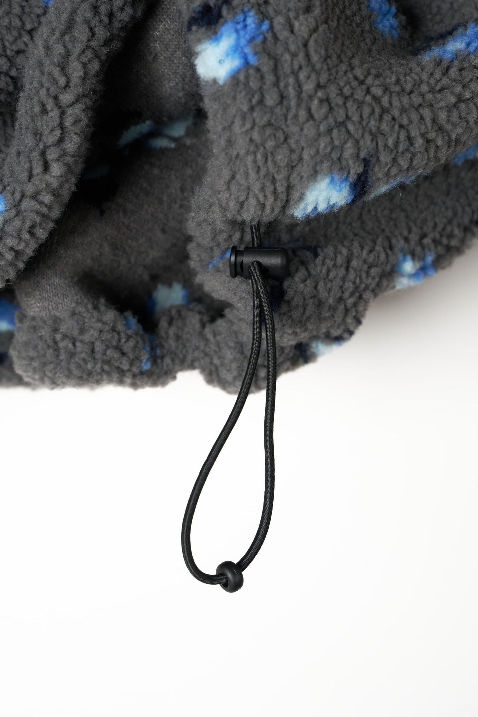 フラワー ボアフリース (グレー) flower boa fleece(unisex) (Gray) / 26AW